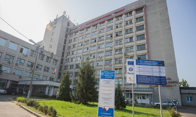 Iaşi: Singura secţie pediatrică de chirurgie plastică şi microchirurgie reconstructivă din Moldova, la Spitalul “Sf. Maria”