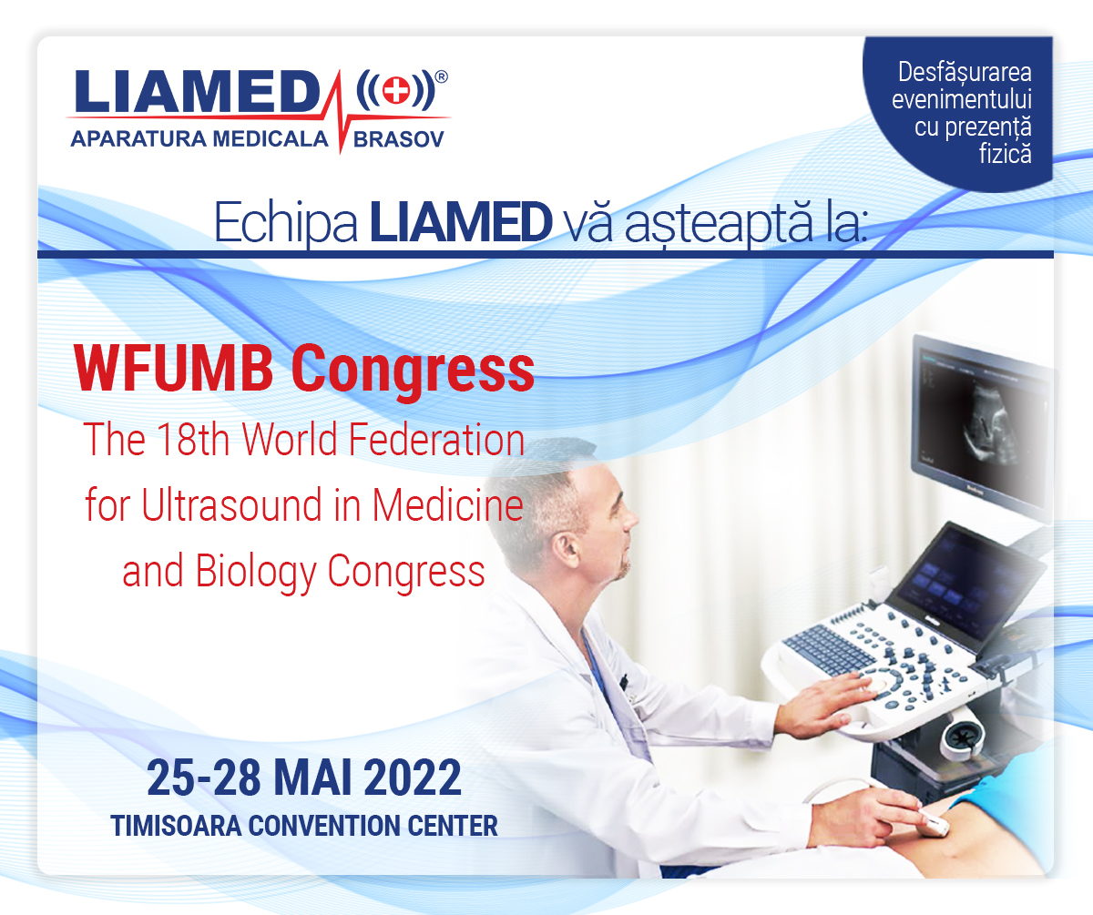 Liamed și SonoScape, împreună la Congresul Mondial de Ultrasonografie de la Timișoara